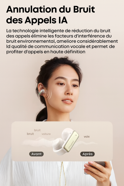 Écouteurs Clip-Oreille Sans Fil Langsdom TS28 – Design Sport & Confort Premium