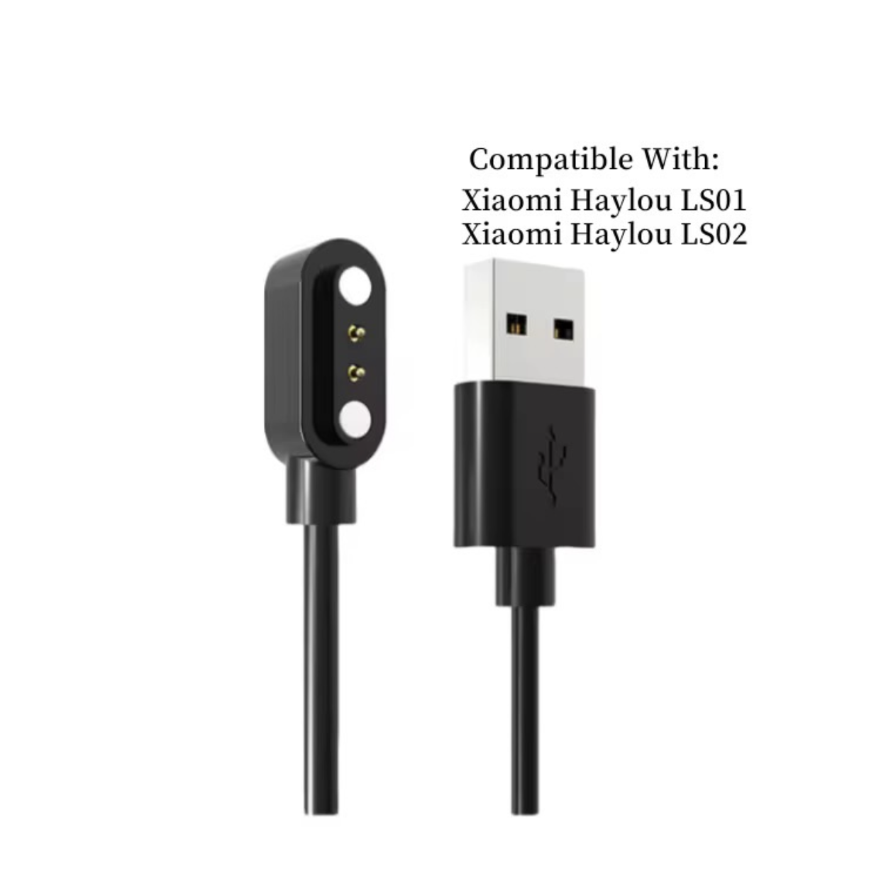 Câble de Charge Magnétique 2 Broches – Modèle HXD, 2.5-9 mm, USB pour Montres Intelligentes