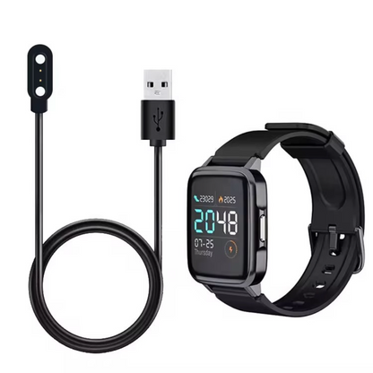 Câble de Charge Magnétique 2 Broches – Modèle HXD, 2.5-9 mm, USB pour Montres Intelligentes