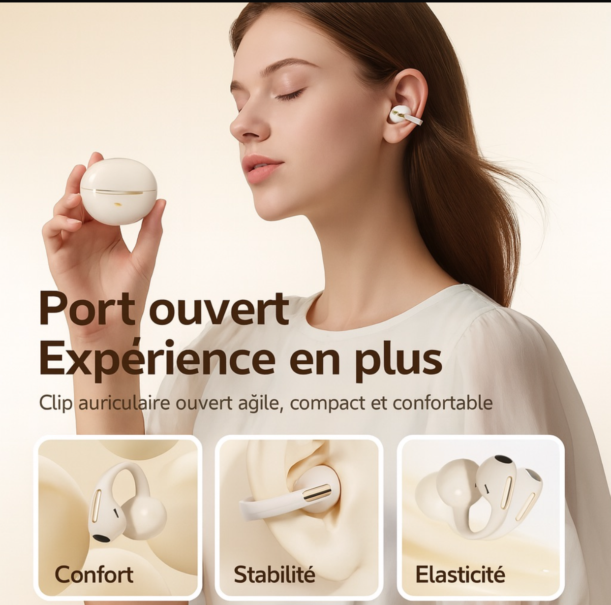 M136 OPEN-EAR – L’Excellence du Son Sans Obstruer l’Oreille