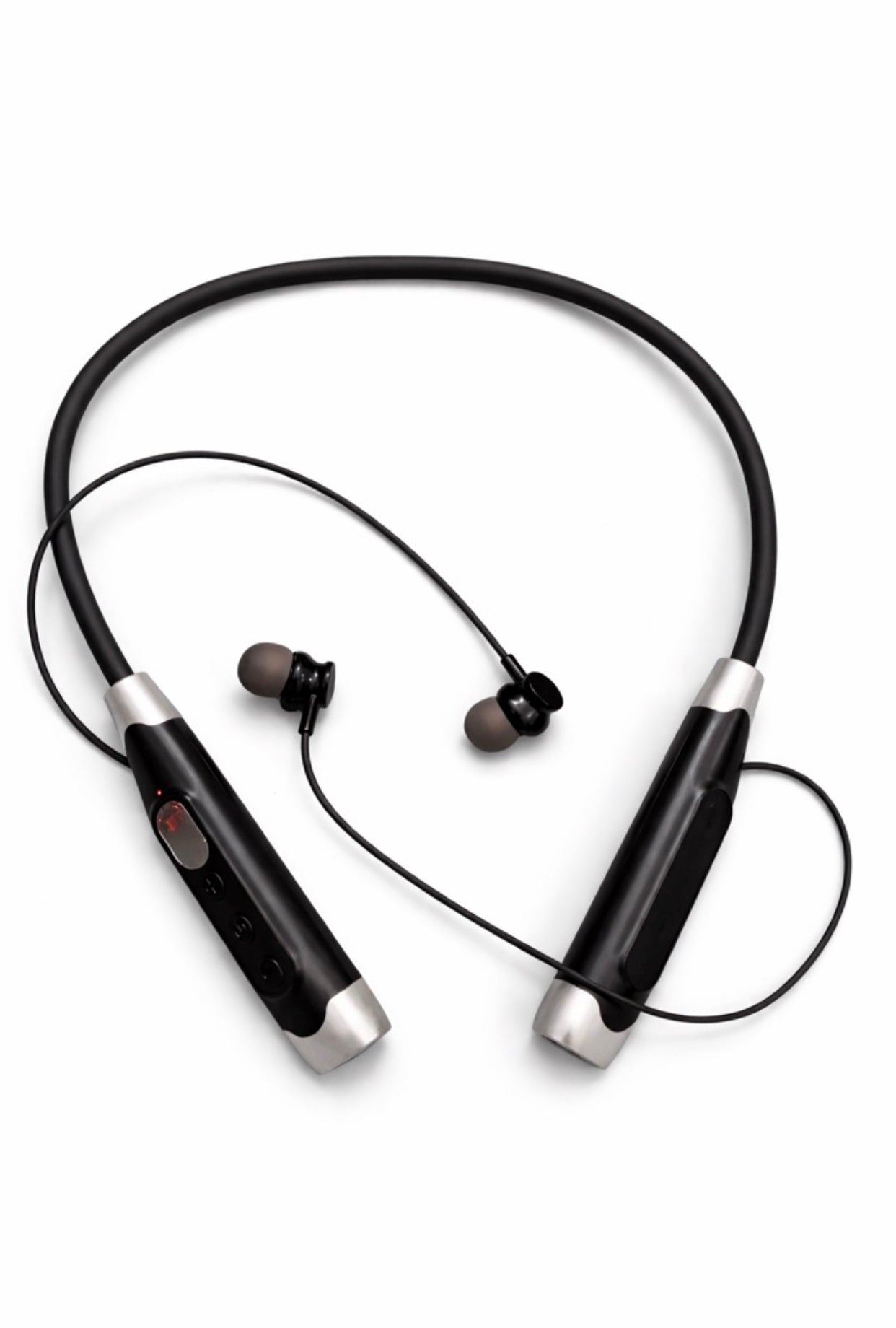 HM-070 – Écouteurs Bluetooth Tour de Cou | Basses Métalliques 36D