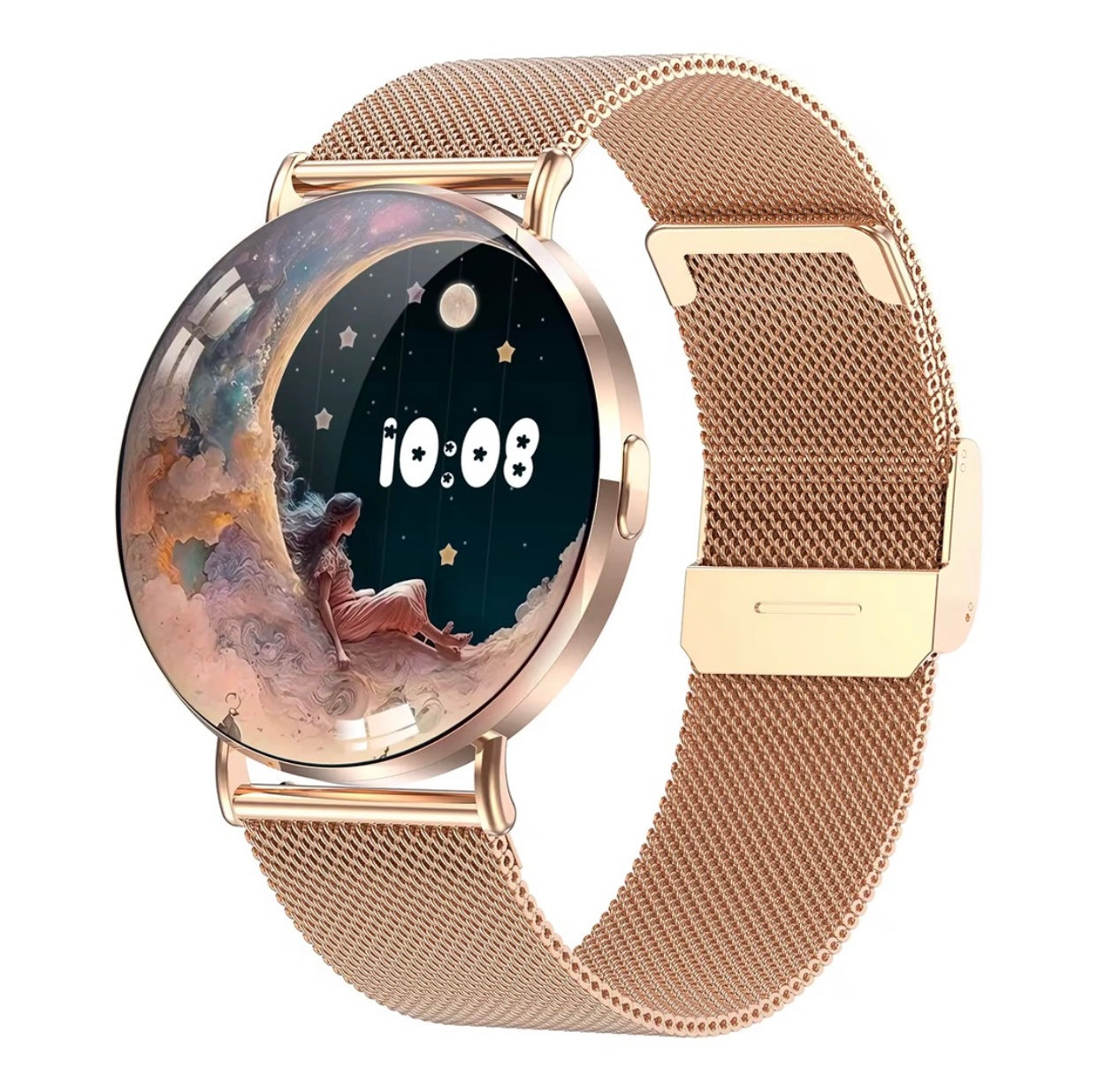 Montre Connectée KM88 – Élégance Astrale & Intelligence au Poignet