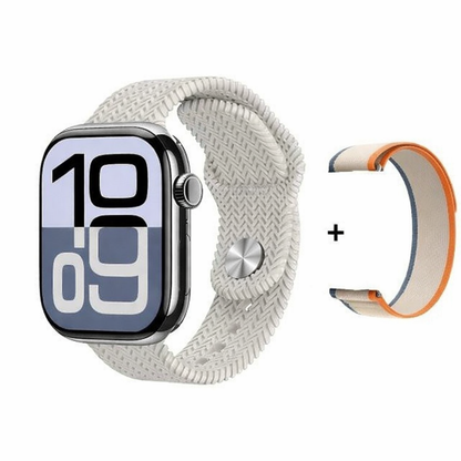 HK10 PRO MAX – SÉRIE 10 | Montre connectée premium avec 2 bracelets sport , cadrans personnalisés & ChatGPT
