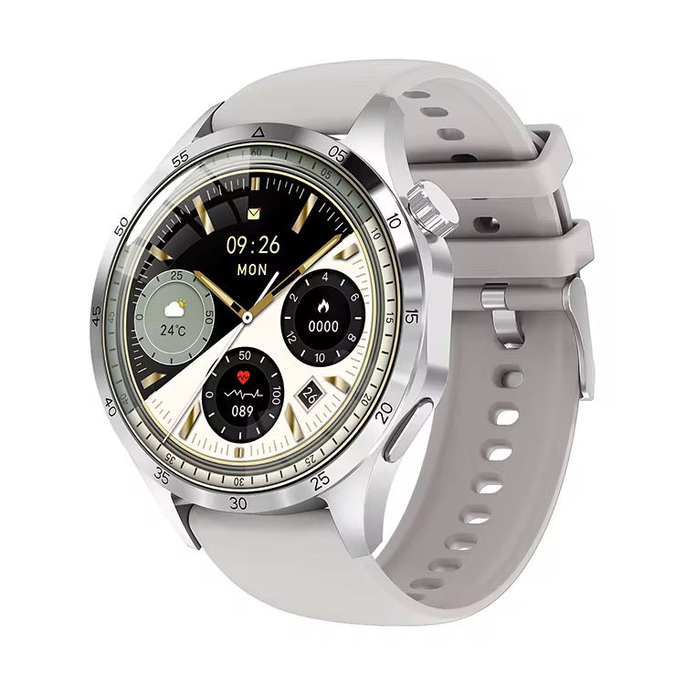 GT4 Pro – Montre connectée haut de gamme avec NFC et 2 bracelets