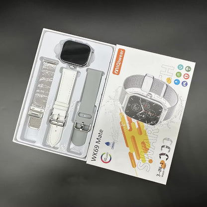 Montre Connectée WK69-Watch9 (Édition Premium avec 3 Bracelets)