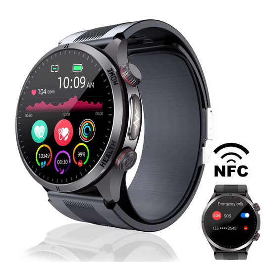 S26 – Montre Connectée Santé & Sécurité | Idéale pour Tous les Âges, surtout les Seniors