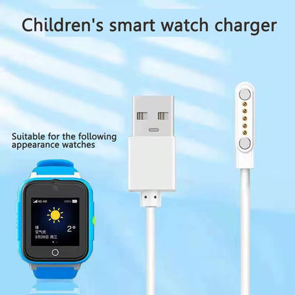 Chargeur Magnétique 5PIN – USB 2.0, Espacement 12 mm / 17 mm, Compatible Montres Intelligentes