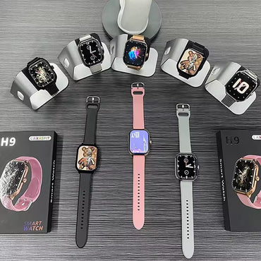 Montre Connectée H9 - series 9– Élégance Intelligente au Poignet