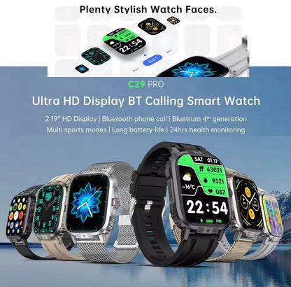 C29 Pro – Montre Connectée  Excellence au Poignet
