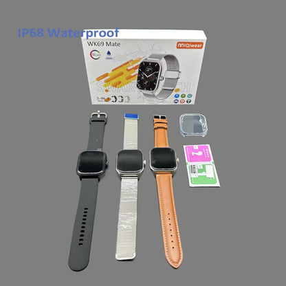 Montre Connectée WK69-Watch9 (Édition Premium avec 3 Bracelets)