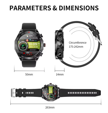T95 – Montre Connectée Premium avec Écouteurs Bluetooth Intégrés & Double Bracelet