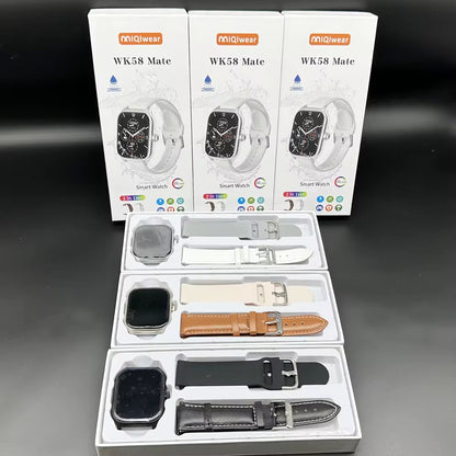 Montre Connectée WK58 – Édition 2-en-1 Premium IP68