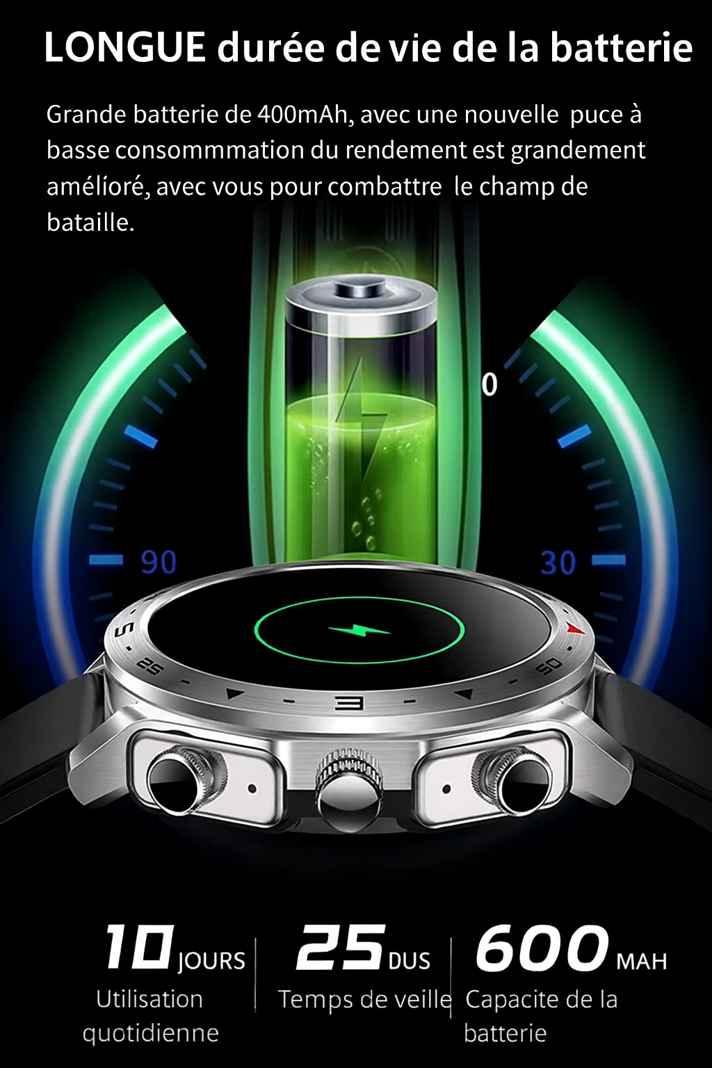 T95 – Montre Connectée Premium avec Écouteurs Bluetooth Intégrés & Double Bracelet