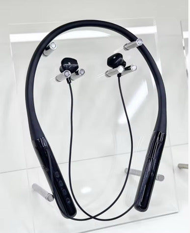 Écouteurs Tour de Cou X60 – Bluetooth 5.3, Autonomie 80h, Affichage LED