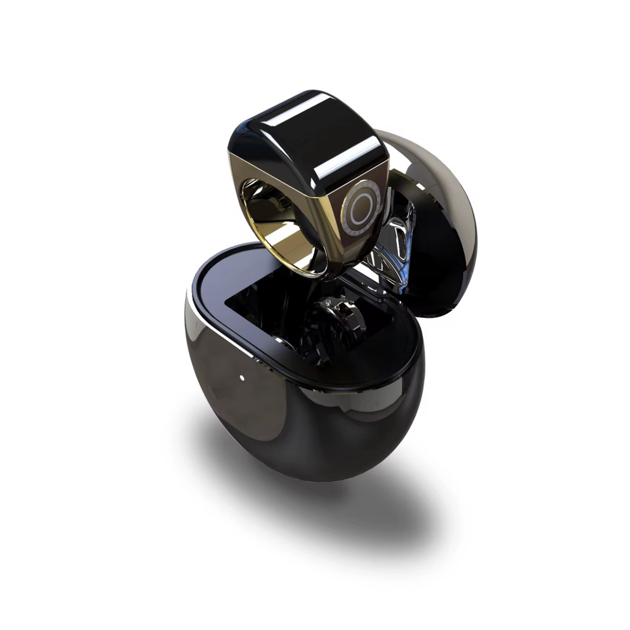 QB702 Smart Tasbeeh Ring – Compteur de Zikr Intelligent avec Rappel de Prières