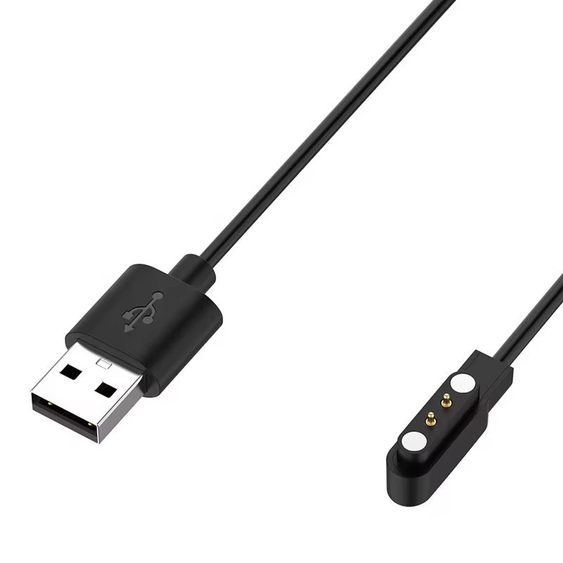 Chargeur Magnétique Pogo 2 Broches LS05 – 4.0-12.3 mm | Câble USB pour Montres Haylou