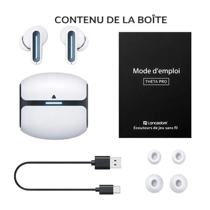 TG12-B ( Theta Pro ) – Écouteurs Bluetooth TWS Haute Performance